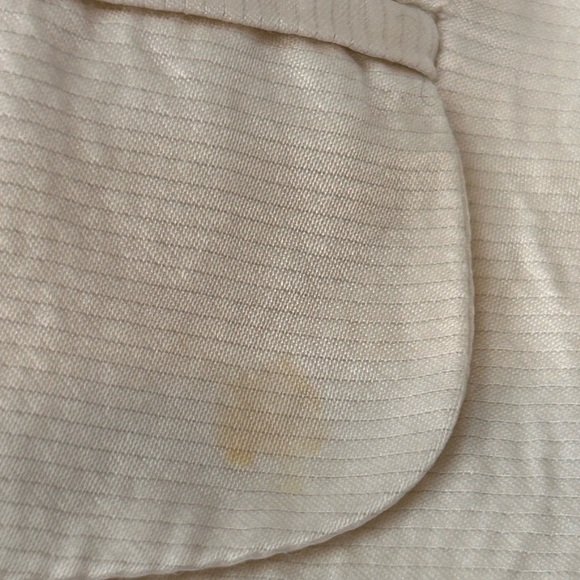 Elizabeth and James White Ruched Short Sleeved Blazer Jacket, Small / 6 US - Picture 11 of 13